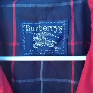 Burberry over coat